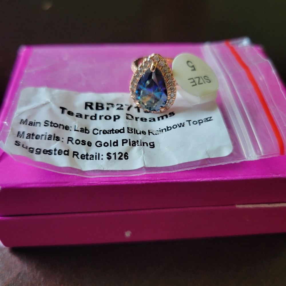 BOMBPARTY RING SIZE 5 NWT